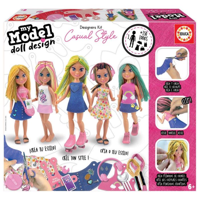 My Model Doll Design Casual 18368 Educa