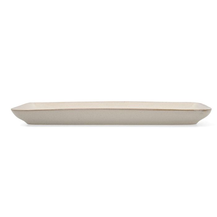 Fuente de Cocina Bidasoa Ikonic Blanco Cerámica 28 x 14 cm (Pack 4x) 1