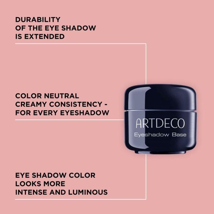 Artdeco EYESHADOW base | Prebase de Ojos Vegana Larga Duración para Sombras Anti-Pliegues con Vitamina E y Bisabolol 5 ml 2 Artdeco EYESHADOW base | Prebase de Ojos Vegana Larga Duración para Sombras Anti-Pliegues con Vitamina E y Bisabolol 5 ml 2