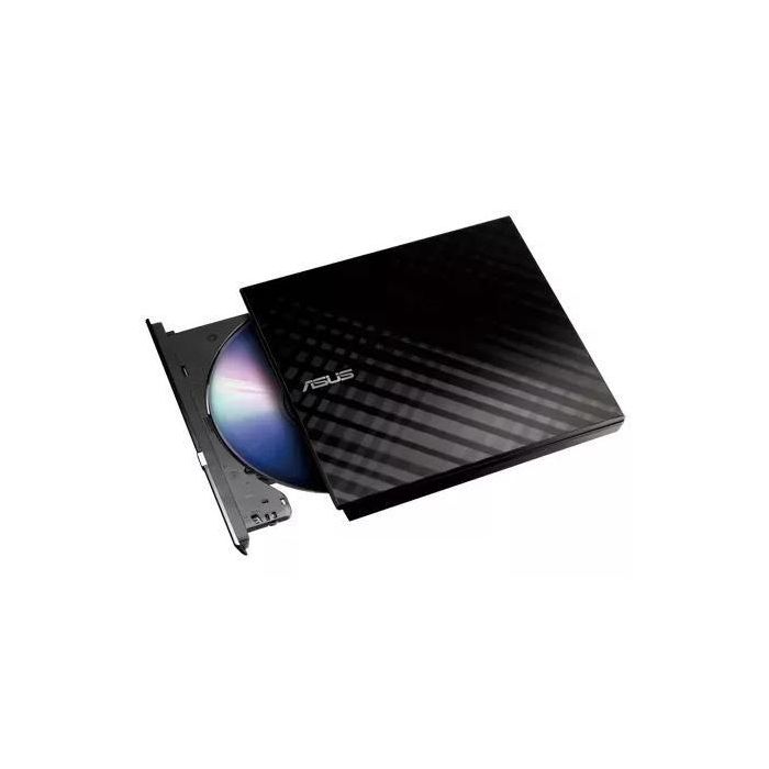 Asus SDRW-08D2S-U Lite Grabadora Externa CD/DVD Negra USB 2.0 M-DISC Mac/Windows 1 Asus SDRW-08D2S-U Lite Grabadora Externa CD/DVD Negra USB 2.0 M-DISC Mac/Windows 1