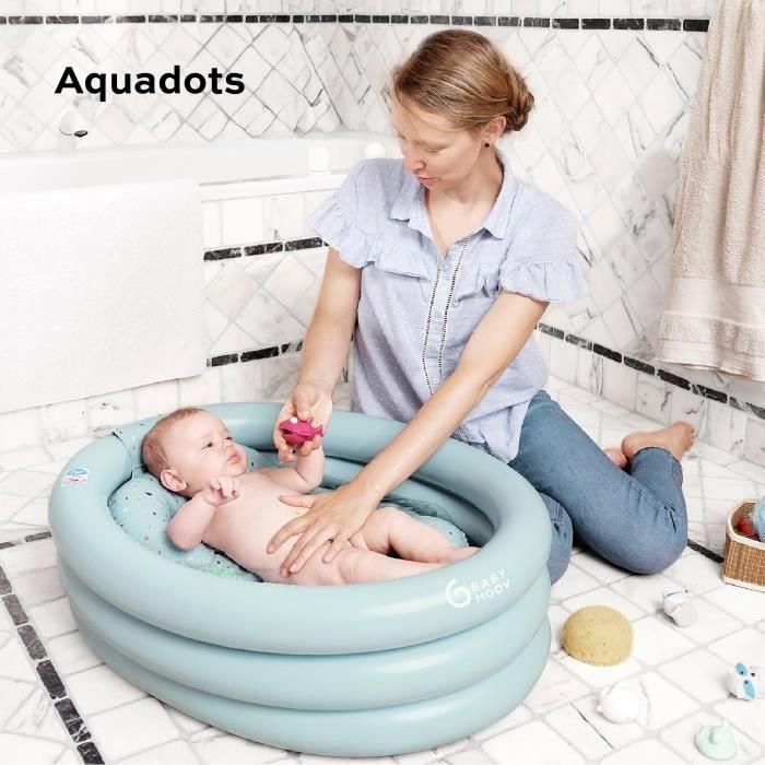 Babymoov AQUADOTS Bañera hinchable con tumbona extraíble, desde el nacimiento 1 Babymoov AQUADOTS Bañera hinchable con tumbona extraíble, desde el nacimiento 1