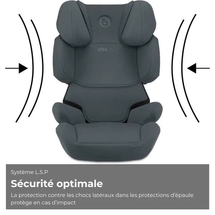 Cybex Silla elevadora Solution X i-Fix Coche Gris Cobblestone 2