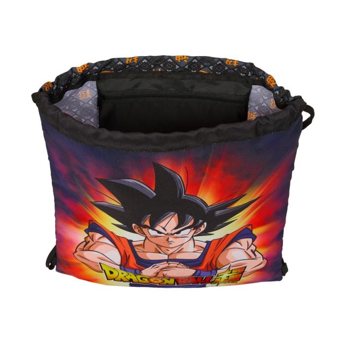 Bolsa Mochila con Cuerdas Dragon Ball Negro 35 x 40 x 1 cm 3