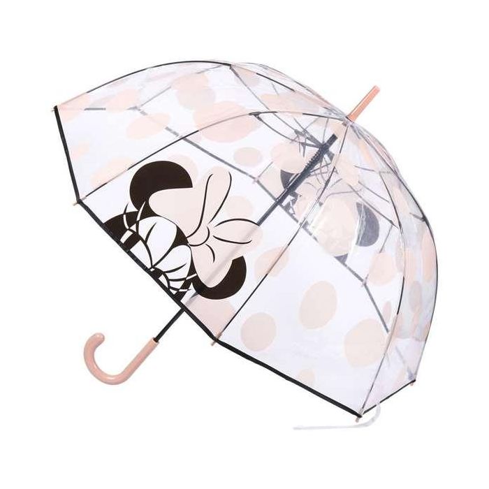 Paraguas adulto manual burbuja minnie 89 cm diámetro 7 Paraguas adulto manual burbuja minnie 89 cm diámetro 7