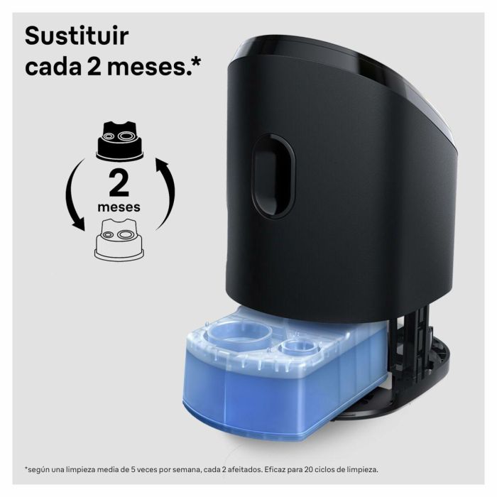 Braun BRA1738450882080 Cartucho de limpieza Clean & Renew CCR2 para estación SmartCare - Paquete de 2 11
