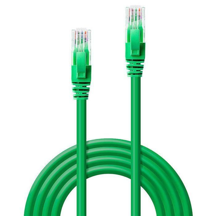 Lindy 0.5m Cat.6 U/UTP Network Cable, Green 1 Lindy 0.5m Cat.6 U/UTP Network Cable, Green 1
