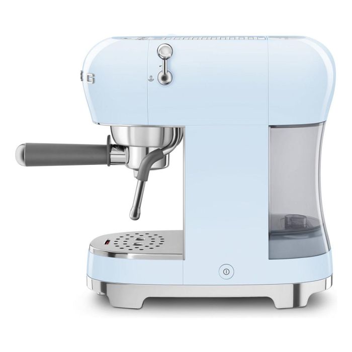 Smeg ECF02PBEU Máquina Espresso, 1.1L, 1350W, Pastel Blue 1