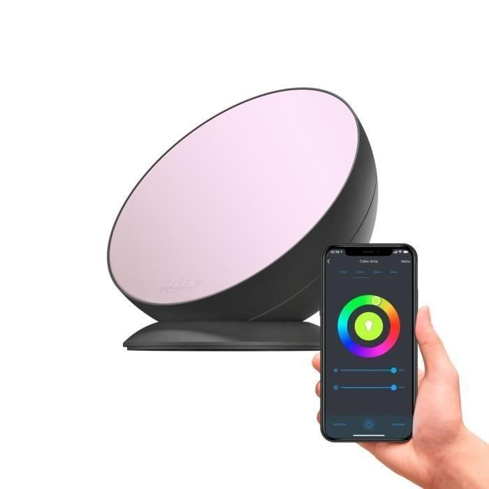 Calex Smart Moodlight 5W 420lm RGBCCT Lámpara LED Iluminación Ambiental Ajustable Colores y Temperatura 3000-6500K Compatible Alexa 2