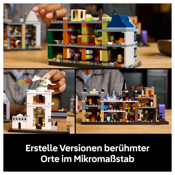 LEGO Harry Potter 76444 Tiendas Mágicas del Callejón Diagon, Juego de Construcción 2750 Piezas 27