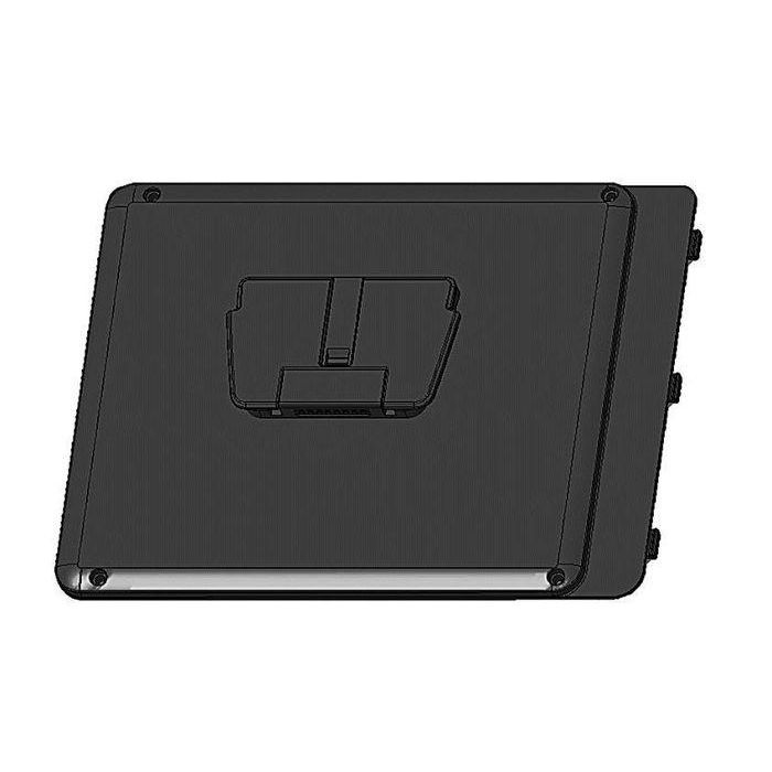 Zebra Adaptador de Puerta de Batería para Tabletas ET4X de 10", para Soporte de Presentación - Montaje Seguro