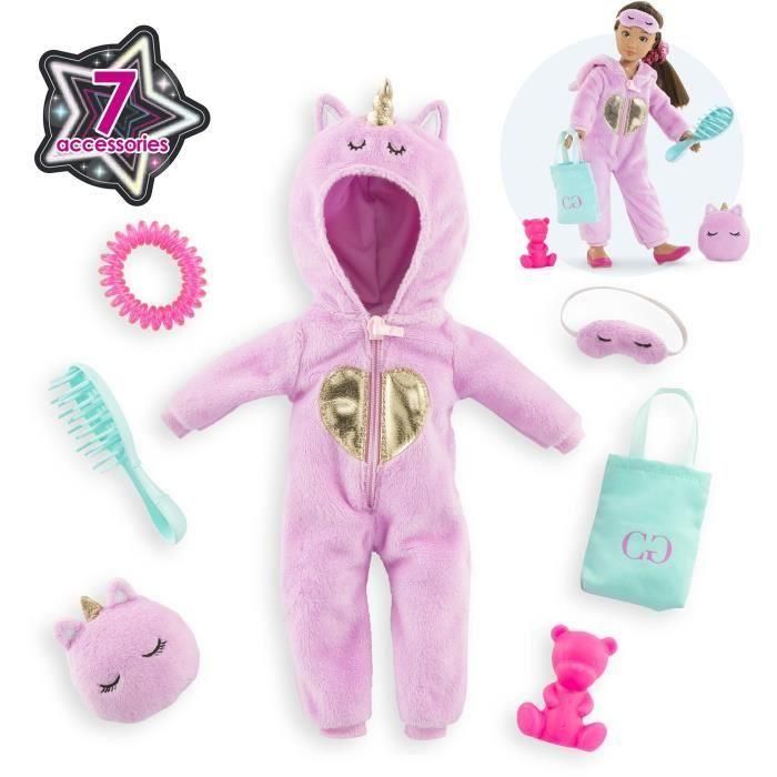 Accesorios para muñecas - COROLLE - Mono de unicornio - 7 accesorios - a partir de 4 años