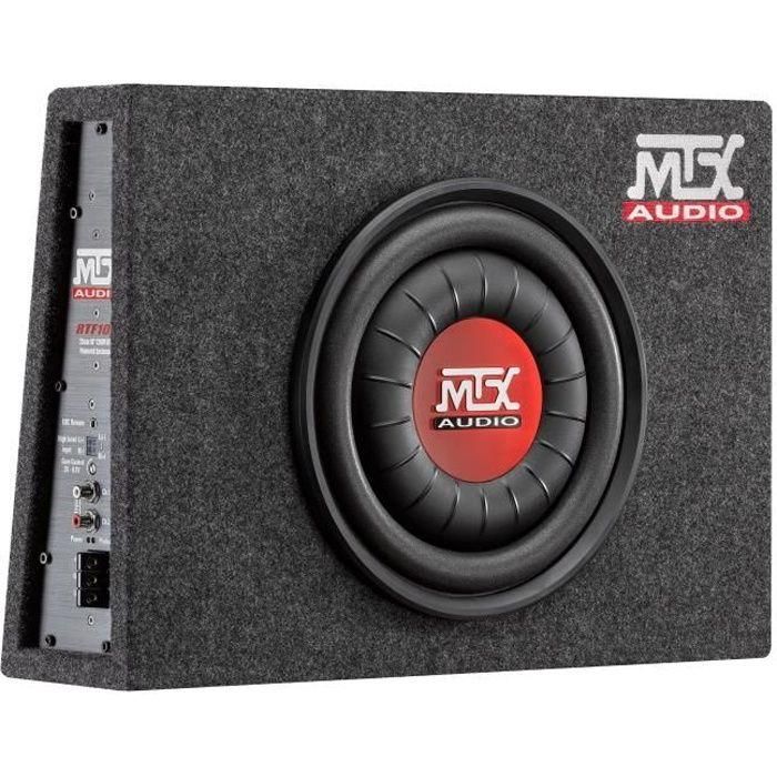 MTX subwoofer plano activo cerrado RTF10P Sub 25 cm 200 W