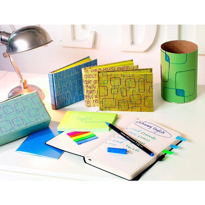 Edding Rotulador 1200 Punta Fibra Rojo, Punta Redonda 0.5 mm, Blister 2 Unidades 3