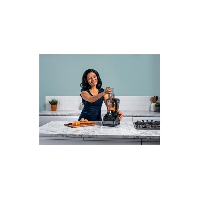 Ninja Procesador de Alimentos BN650EU con Auto-IQ, 850W, Bol de 2.1 Litros, Cuchillas de Acero Inoxidable para Picar, Mezclar y Amasar 10