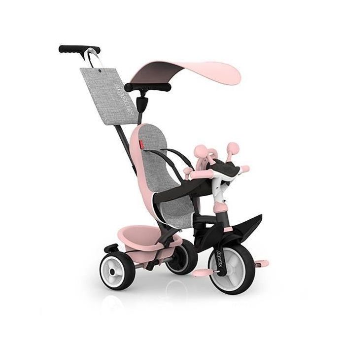 Smoby SMO741504 Triciclo Baby Driver Rosa
