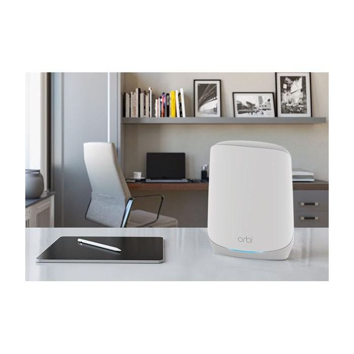 NETGEAR Orbi RBK763S Sistema de malla Tribanda Wi-Fi 6 (802.11ax) Blanco con 3 Unidades Cobertura 525 m² 1 NETGEAR Orbi RBK763S Sistema de malla Tribanda Wi-Fi 6 (802.11ax) Blanco con 3 Unidades Cobertura 525 m² 1