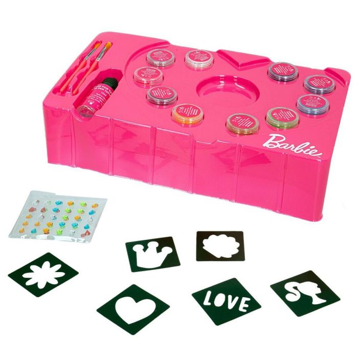 Tatuajes Temporales Barbie My Glitter Tattoo Purpurina 20 Piezas 4 Tatuajes Temporales Barbie My Glitter Tattoo Purpurina 20 Piezas 4