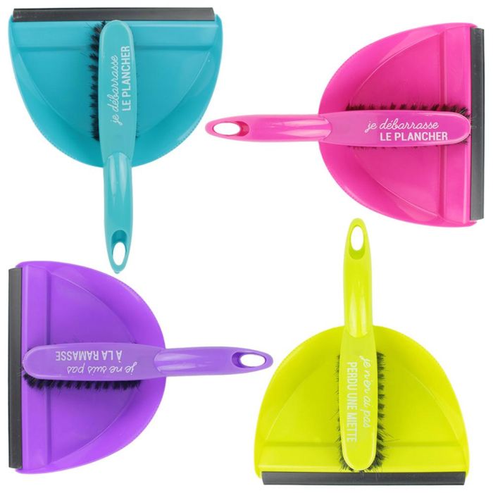 Je cherche une Idee Cepillo y Recogedor con Diseño Encajable y Colores Surtidos 23.5x30x8.5 cm 2 Je cherche une Idee Cepillo y Recogedor con Diseño Encajable y Colores Surtidos 23.5x30x8.5 cm 2