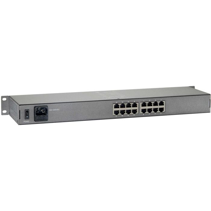Switch 16x FE FEP-1601 19" 250W 16xPoE 1