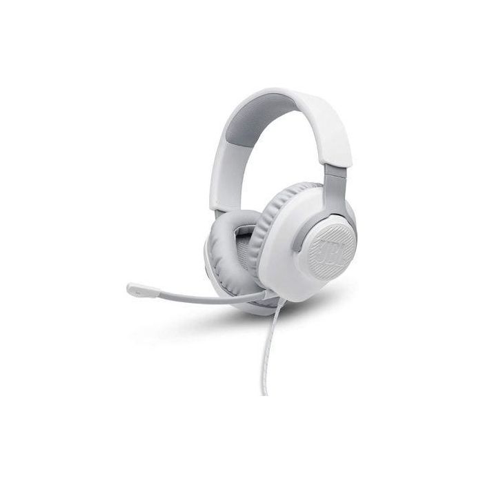 Auriculares con Micrófono JBL Quantum 100 Gaming Azul Blanco 0 Auriculares con Micrófono JBL Quantum 100 Gaming Azul Blanco 0