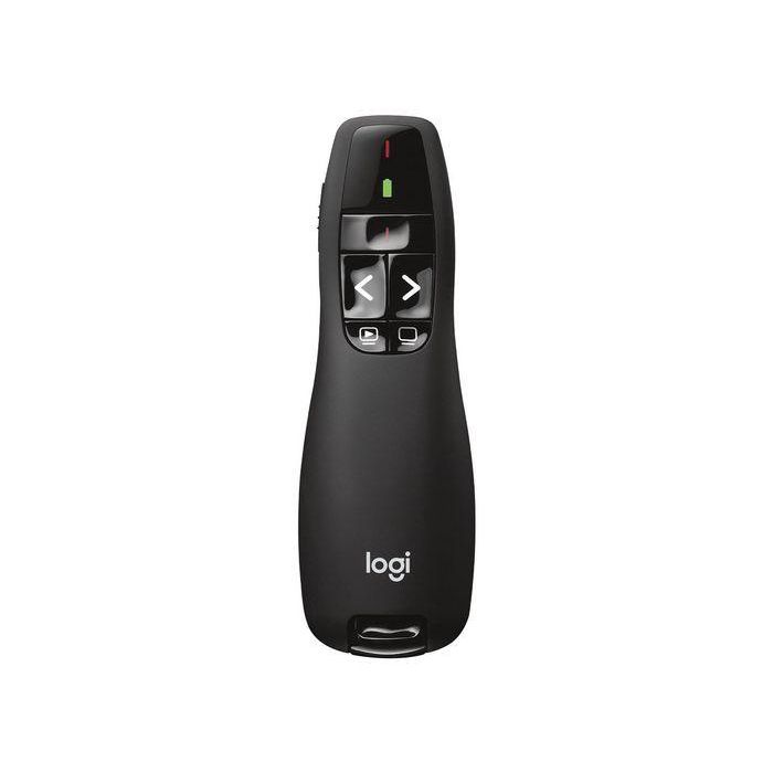 Logitech Presentador Inalámbrico R400 con Puntero Láser Rojo y Alcance de 15m 2 Logitech Presentador Inalámbrico R400 con Puntero Láser Rojo y Alcance de 15m 2