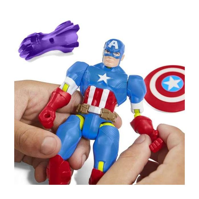 Figura Avengers Mixmashers Black Panther F9268 Hasbro 7 Figura Avengers Mixmashers Black Panther F9268 Hasbro 7