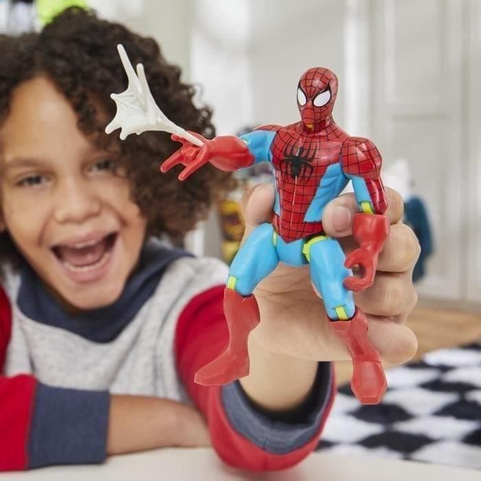 MixMashers Marvel Spider-Man, mezcla y combina figura de Spider-Man con accesorios 3