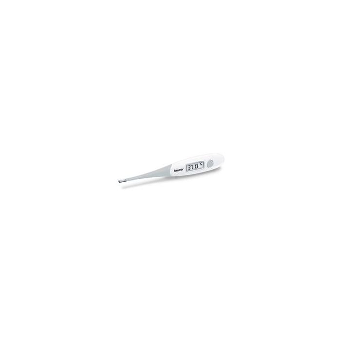 Termómetro Digital Beurer con Punta Flexible, Resistente al Agua y Pantalla LCD - Blanco Termómetro Digital Beurer con Punta Flexible, Resistente al Agua y Pantalla LCD - Blanco