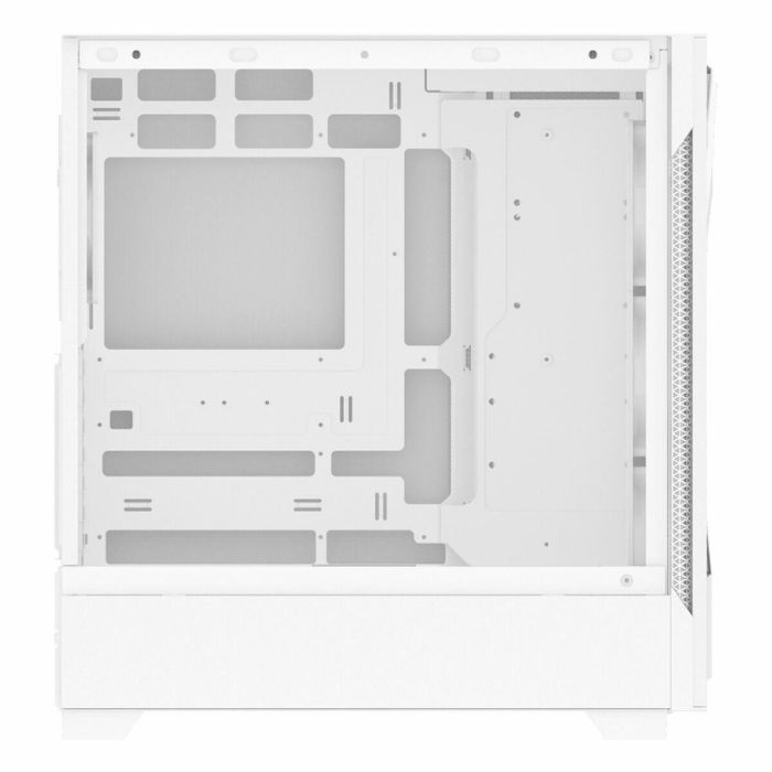 XPG STARKER AIR BTF Midi Tower Caja PC Gaming Panel Perforado con 4 Ventiladores ARGB, Compatible ATX Conector Inverso, Blanco 3