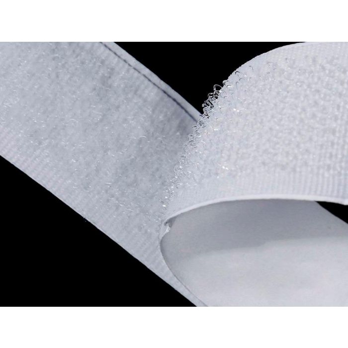 Cinta De Cierre Adhesiva Liderpapel Velcro Blanco 20 mm X 10M 3