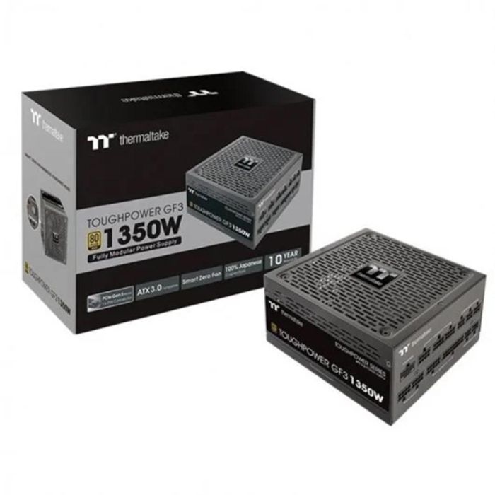 Thermaltake Toughpower GF3 Fuente Alimentación PC 1350W 80 PLUS Gold 24-pin ATX Negro Thermaltake Toughpower GF3 Fuente Alimentación PC 1350W 80 PLUS Gold 24-pin ATX Negro