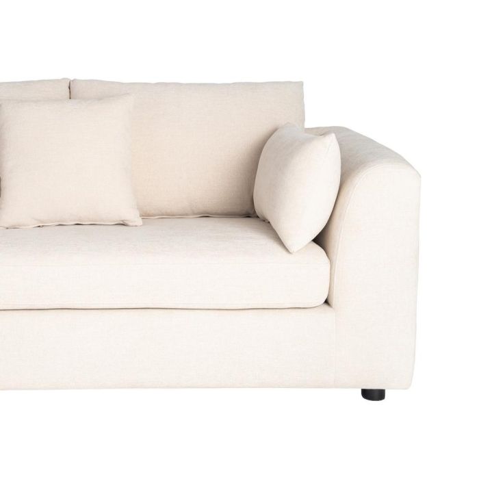 Sofá Chaise Longue Izq./Dcha. Crema 260 X 164 X 76 cm