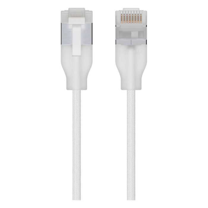 Ubiquiti Cable de Red Cat 6A RJ45/RJ45 10 GbE PoE++ Trenzado Blanco Translúcido 2 m 0 Ubiquiti Cable de Red Cat 6A RJ45/RJ45 10 GbE PoE++ Trenzado Blanco Translúcido 2 m 0