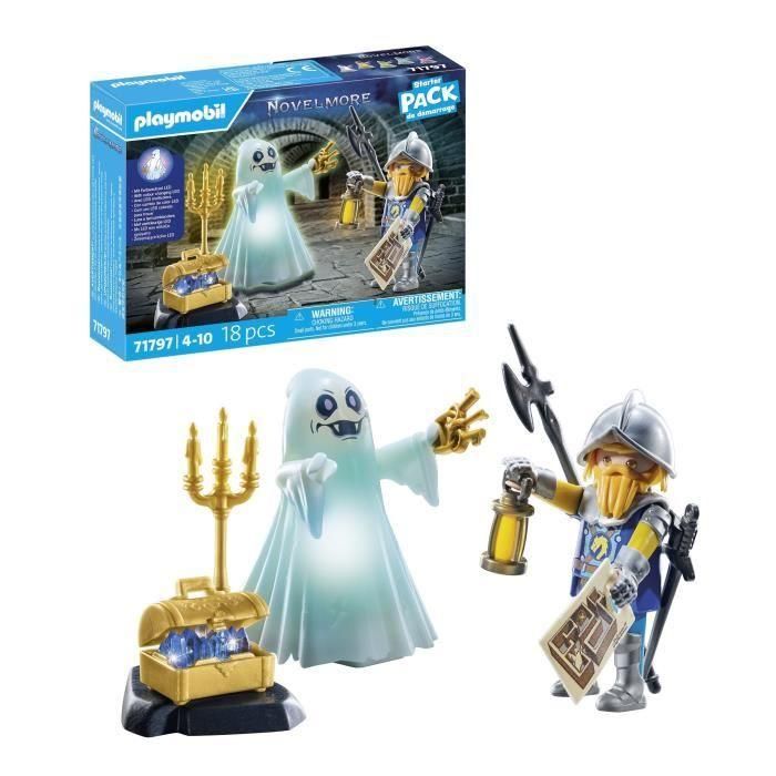 Playmobil Novelmore Fantasma y Caballero con Luz y Pilas AAA a partir de 4 años 3 Playmobil Novelmore Fantasma y Caballero con Luz y Pilas AAA a partir de 4 años 3