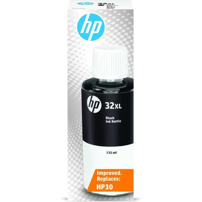 HP Botella de Tinta Negra 32XL Alta Capacidad Original 3 HP Botella de Tinta Negra 32XL Alta Capacidad Original 3