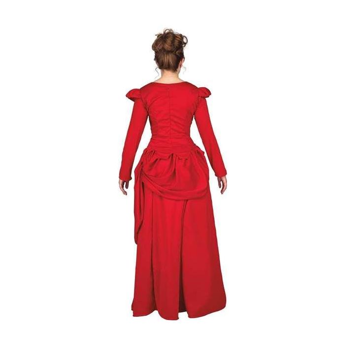 Disfraz dama roja del oeste ml (vestido y enagua) 5 Disfraz dama roja del oeste ml (vestido y enagua) 5