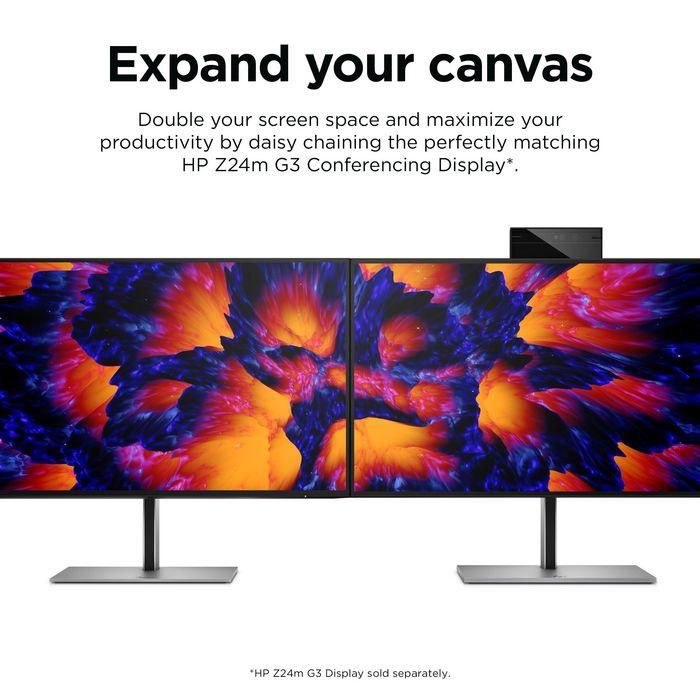 HP Monitor Z24q G3 23.8" QHD 2560x1440 IPS 5ms VESA Plata