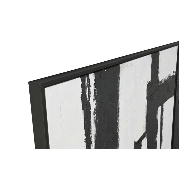 Cuadro Item Home DKD Home Decor Negro Blanco 4.3 x 183 x 123 cm (2 Unidades) 3 Cuadro Item Home DKD Home Decor Negro Blanco 4.3 x 183 x 123 cm (2 Unidades) 3