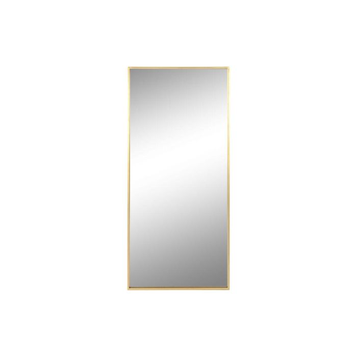 DKD Home Decor Espejo Glam Dorado de Pared con Marco de Hierro y Cristal, 140x60 cm (Luna 137x57.5 cm), Colección Anxi Recto 1 DKD Home Decor Espejo Glam Dorado de Pared con Marco de Hierro y Cristal, 140x60 cm (Luna 137x57.5 cm), Colección Anxi Recto 1