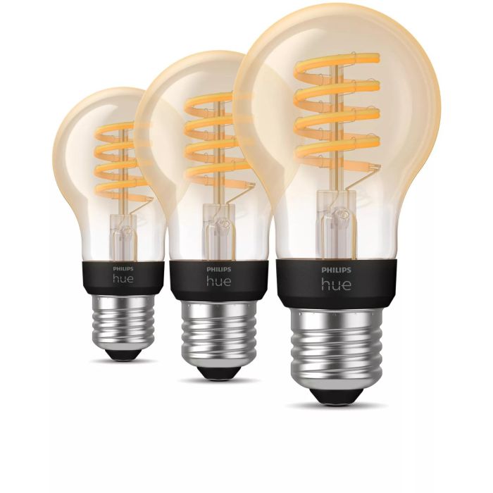 Philips Hue White Ambiance E27 Filament 3erPack 1