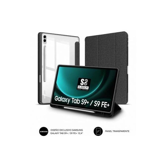 SUBBLIM Clear Shock Case Samsung S9+/S9 FE+ 12,4" SUBBLIM Clear Shock Case Samsung S9+/S9 FE+ 12,4"