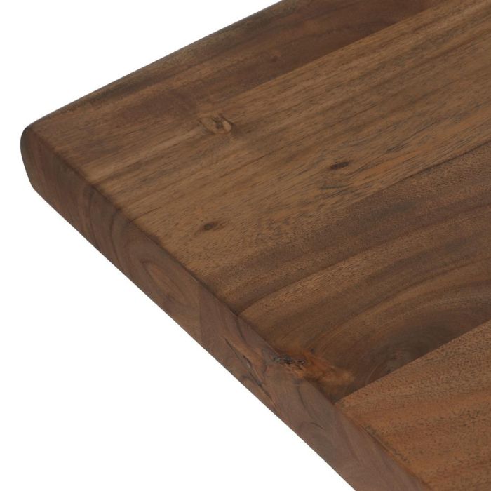 Mesa Comedor Marrón Madera de Acacia 240 X 100 X 76 cm