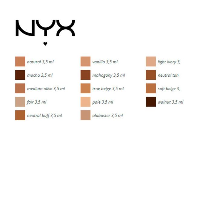 Corrector Facial Can't Stop Won't Stop NYX (3,5 ml) 24