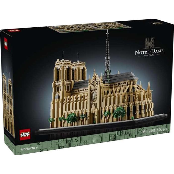 LEGO Architecture 21061 Notre-Dame de Paris - Set de construcción para adultos