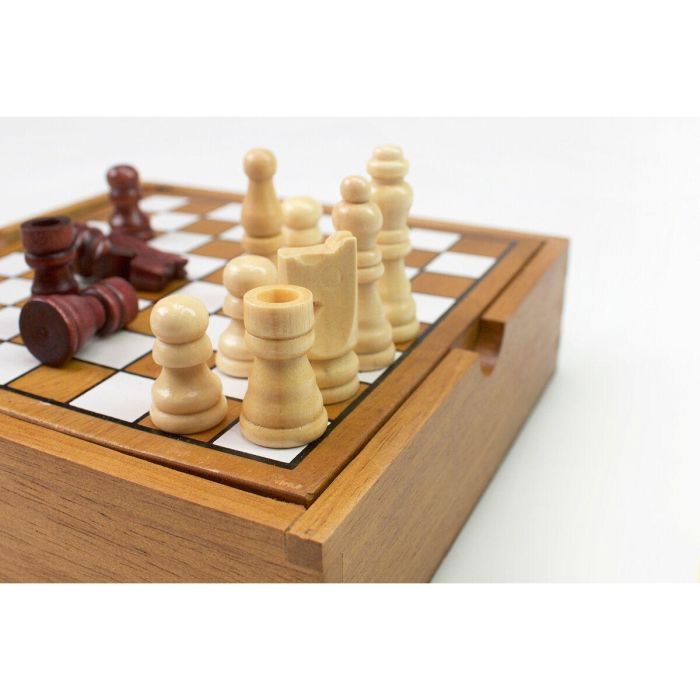 Tactic Juego de Ajedrez de Madera Clásico, Juego de Mesa Estratégico para 2 Jugadores, a partir de 7 años, Mixto 2