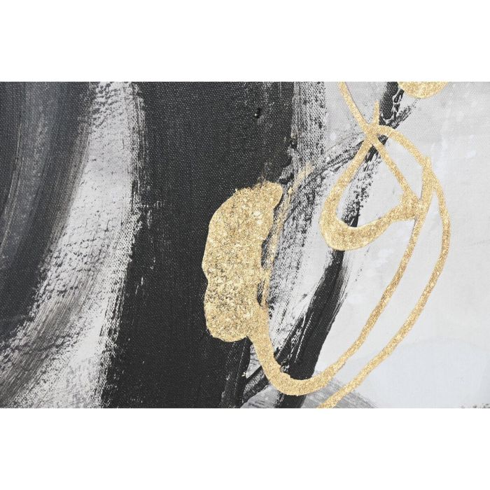 Lienzo Home ESPRIT Blanco Negro Poliestireno Lienzo Abstracto Moderno 104 x 4 x 103,5 cm (2 Unidades) 2 Lienzo Home ESPRIT Blanco Negro Poliestireno Lienzo Abstracto Moderno 104 x 4 x 103,5 cm (2 Unidades) 2