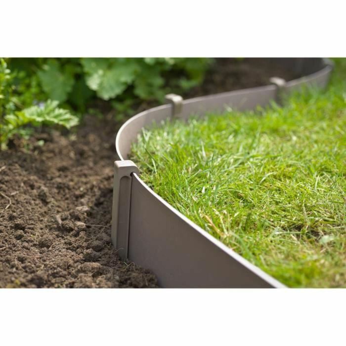 NATURALEZA Bolsa de 10 anclas de polipropileno para bordes de jardín - H 26.7 x 1.9 x 1.8 cm - Beige topo 1 NATURALEZA Bolsa de 10 anclas de polipropileno para bordes de jardín - H 26.7 x 1.9 x 1.8 cm - Beige topo 1