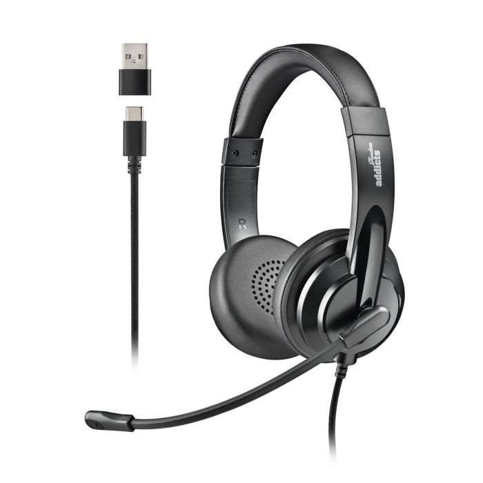 Auriculares NGS VOX605USBC Negro 3 Auriculares NGS VOX605USBC Negro 3