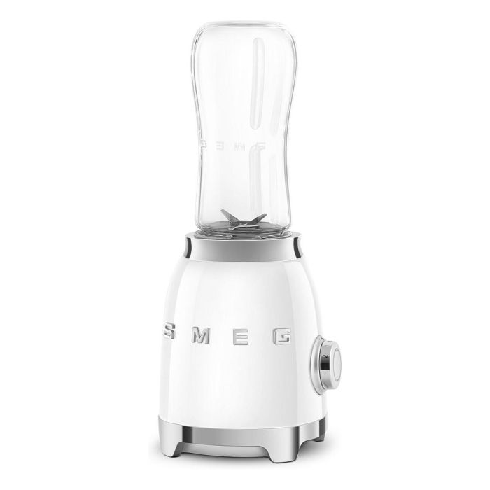 Smeg PBF01WHEU Batidora de Vaso de Acero Inoxidable, Blanco