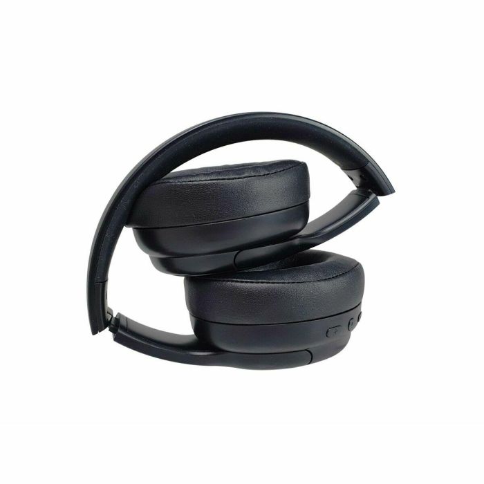 Conceptronic Auriculares Parris03B Inalámbrico Negro Bluetooth 5.4 Conexión Dual Batería 30h Micrófono Manos Libres Entrada 3.5mm Plegable 5